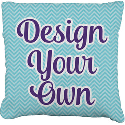 Design Your Own Faux-Linen Throw Pillow 20"