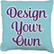 Design Your Own Burlap Pillow 24"