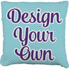 Faux-Linen Throw Pillow