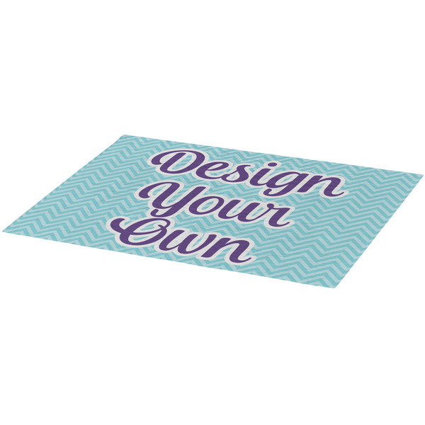Design Your Own Burlap Placemat (Angle View)