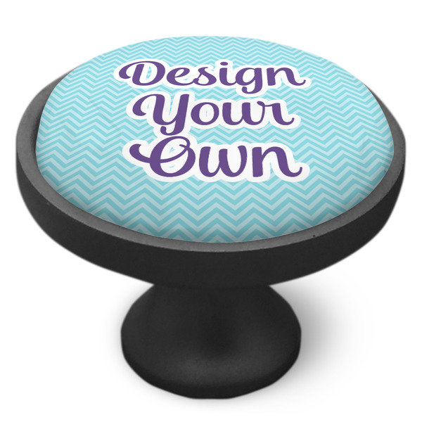 Design Your Own Cabinet Knob - Black - Side