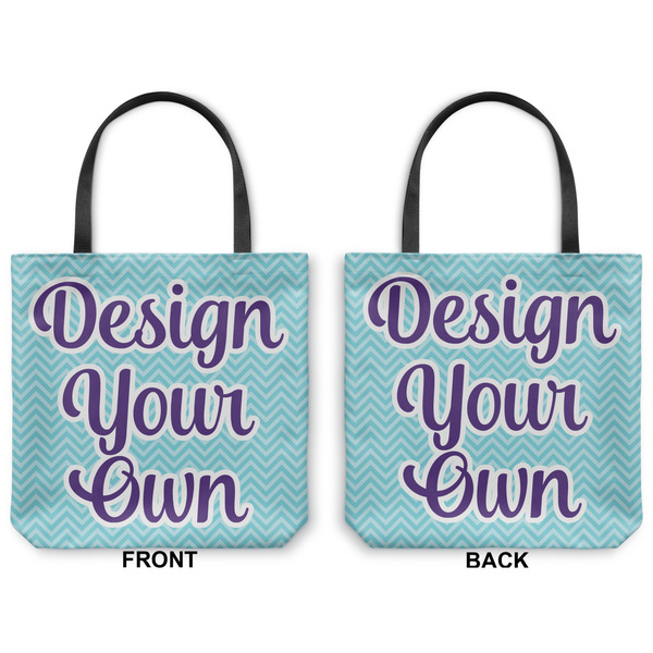 Design Your Own Canvas Tote - Front and Back