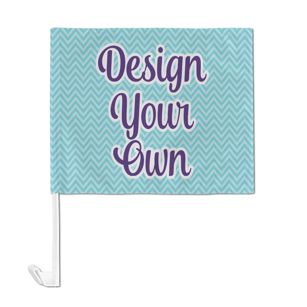 Design Your Own Car Flag - Large - FRONT