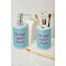 Design Your Own Ceramic Bathroom Accessories - LIFESTYLE (toothbrush holder & soap dispenser)