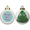 Design Your Own Ceramic Christmas Ornament - X-Mas Tree (APPROVAL)