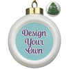 Ceramic Ball Ornament - Christmas Tree