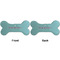 Design Your Own Ceramic Flat Ornament - Bone Front & Back (APPROVAL)