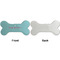 Design Your Own Ceramic Flat Ornament - Bone Front & Back Single Print (APPROVAL)