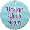 Round Ceramic Ornament