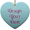 Heart Ceramic Ornament