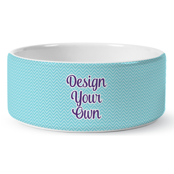 Design Your Own Ceramic Dog Bowl - Medium