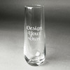 Champagne Flute - Stemless - Laser Engraved