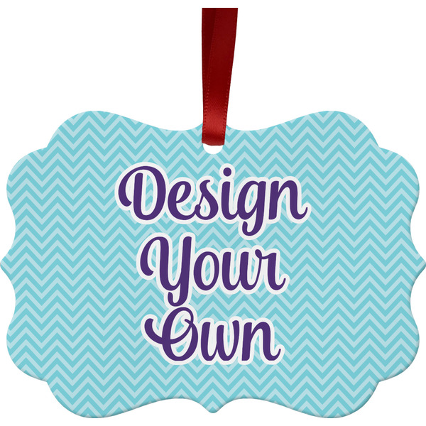 Design Your Own Metal Frame Ornament - Double-Sided