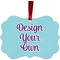 Design Your Own Christmas Ornament (Front View)