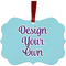 Design Your Own Metal Frame Ornament - Double-Sided