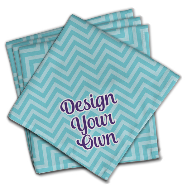 Design Your Own Cloth Napkins - Personalized Dinner (PARENT MAIN Set of 4)