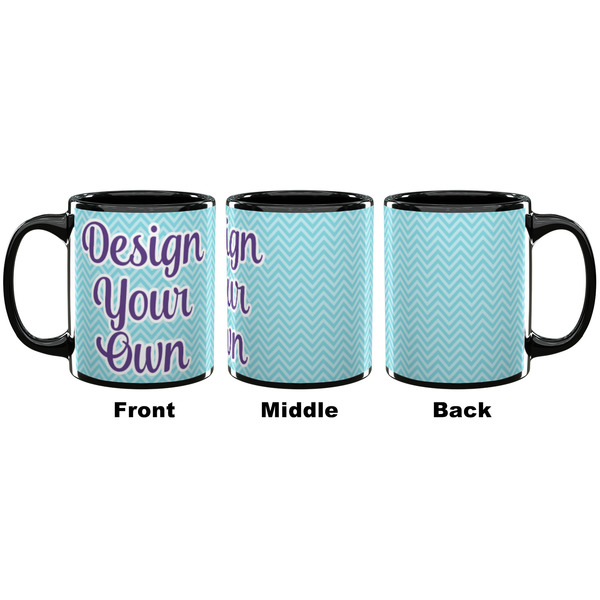 Design Your Own Coffee Mug - 11 oz - Black APPROVAL