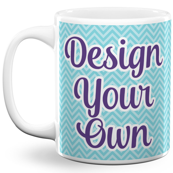 Design Your Own 11 oz Coffee Mug - White
