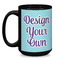 Design Your Own Coffee Mug - 15 oz - Black