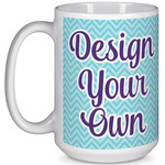 Design Your Own 15 oz Coffee Mug - White