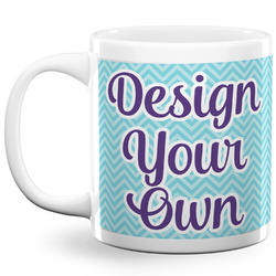 Design Your Own 20 Oz Coffee Mug - White