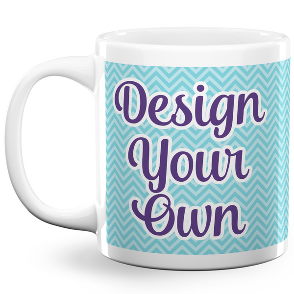Design Your Own Coffee Mug - 20 oz - White