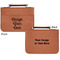 Design Your Own Cognac Leatherette Bible Covers - Small Double Sided Apvl