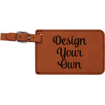 Design Your Own Leatherette Luggage Tag