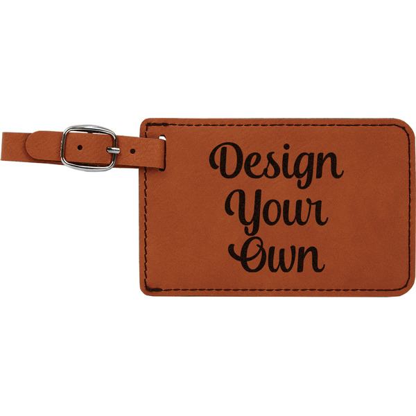 Design Your Own Leatherette Luggage Tag