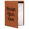 Design Your Own Leatherette Portfolio with Notepad - Small - Single-Sided