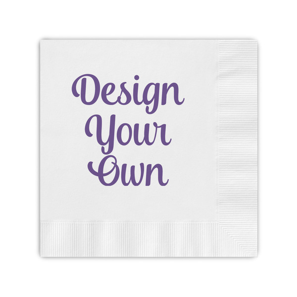 Design Your Own Coined Cocktail Napkins