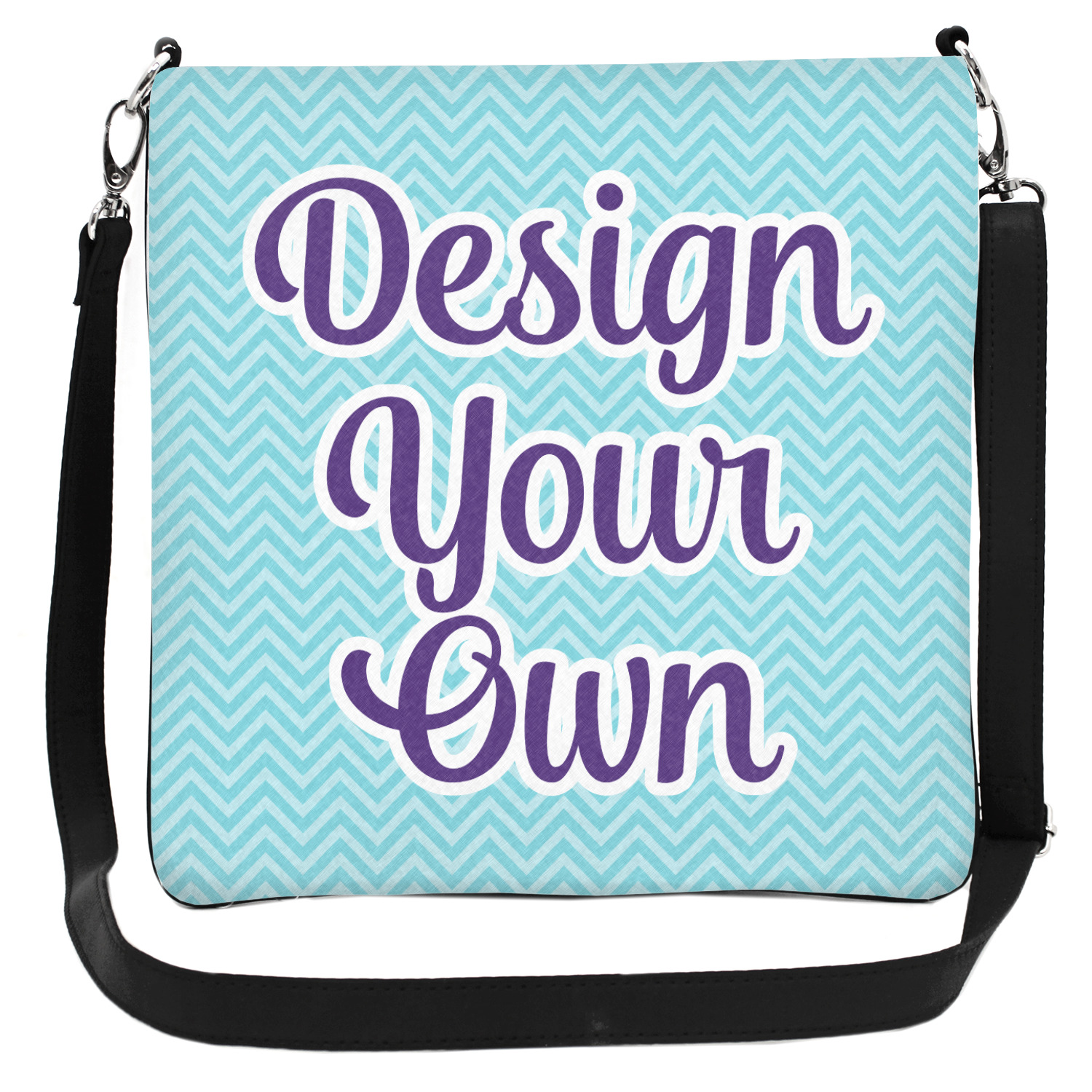 2 Sizes American Quotes Cross Body Bag Personalized 