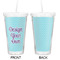Design Your Own Double Wall Tumbler with Straw - Approval