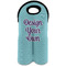 Design Your Own Double Wine Tote - Front (new)