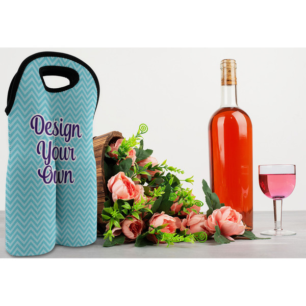 Design Your Own Double Wine Tote - LIFESTYLE (new)