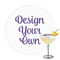 Design Your Own Drink Topper - Large - Single with Drink
