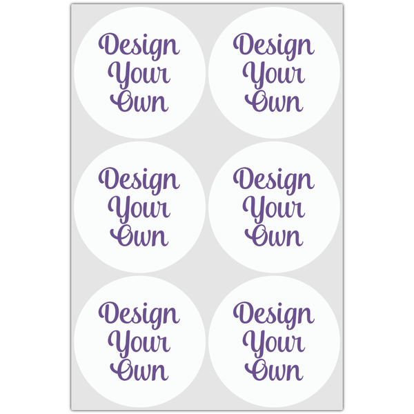 Design Your Own Drink Topper - XLarge - Set of 6