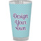 Design Your Own Pint Glass - Full Color - Front View