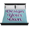 Design Your Own Duvet Cover - King - On Bed - No Prop