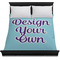 Design Your Own Duvet Cover - Queen - On Bed - No Prop