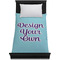 Design Your Own Duvet Cover - Twin XL - On Bed - No Prop
