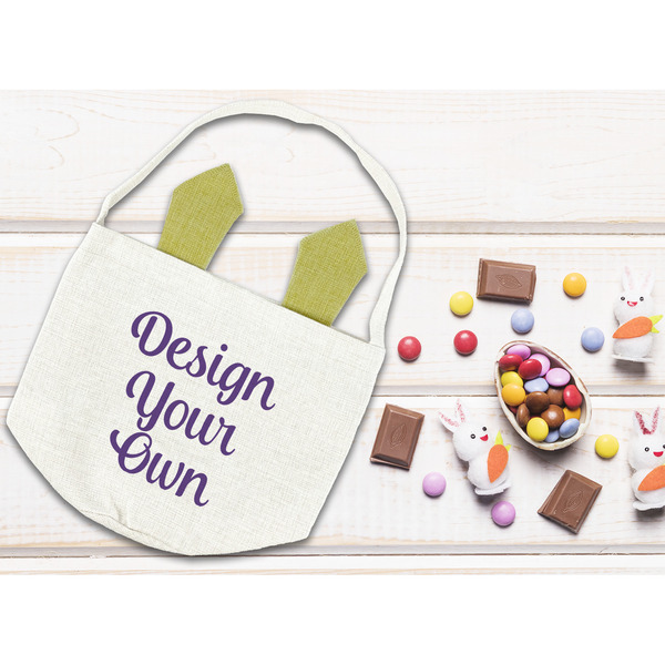 Design Your Own Easter Basket - FLATLAY
