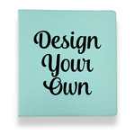 Design Your Own Leather Binder - 1" - Teal