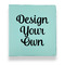 Design Your Own Leather Binders - 1" - Teal - Front View