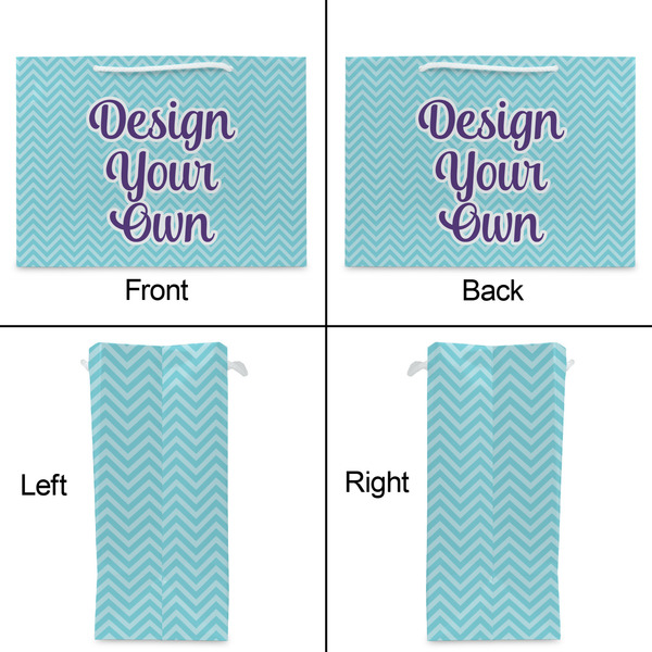 Design Your Own Gift Bag - Large - Gloss - Approval