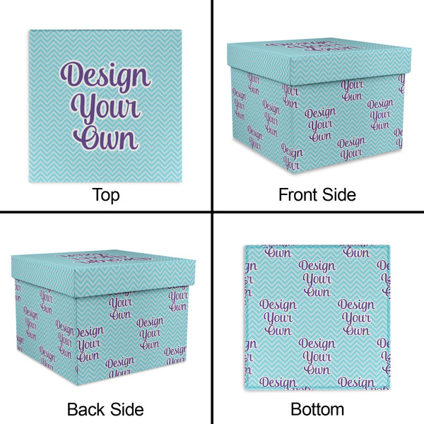 Design Your Own Gift Boxes with Lid - Canvas Wrapped - Medium - Approval