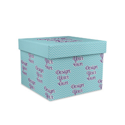 Design Your Own Gift Box with Lid - Canvas Wrapped - Medium