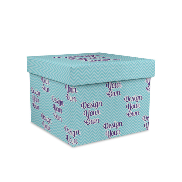 Design Your Own Gift Box with Lid - Canvas Wrapped - Medium