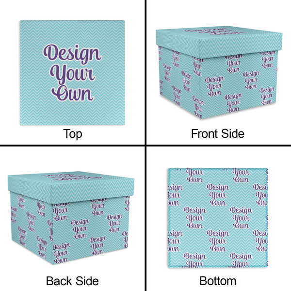 Design Your Own Gift Boxes with Lid - Canvas Wrapped - X-Large - Approval