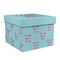 Design Your Own Gift Box with Lid - Canvas Wrapped - X-Large